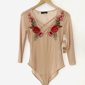 Floral bodysuit